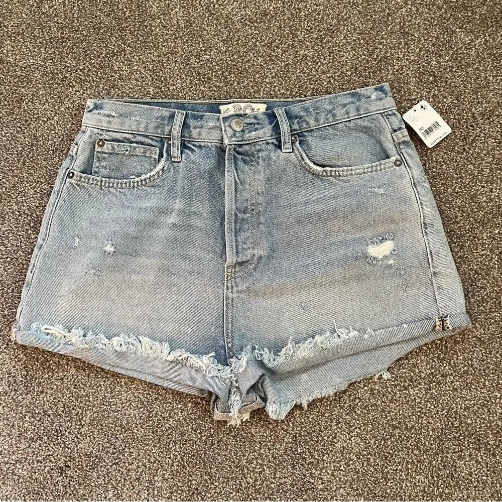 Free People Fox Trott‎ Denim Shorts
